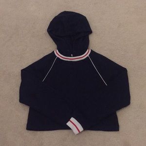 Cropped hoodie
